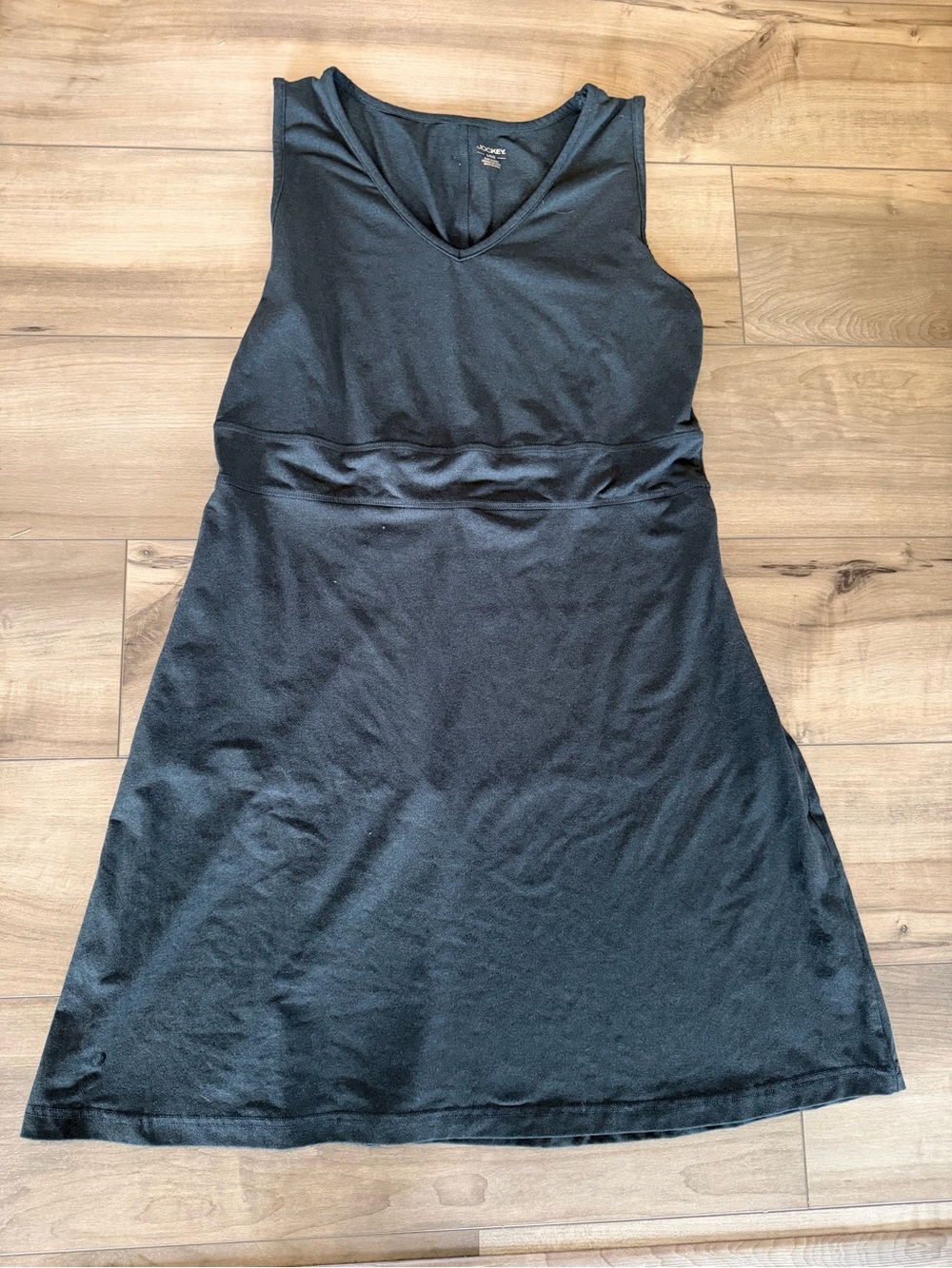 Jockey Grey Sleeveless Athletic Mini Dress Large